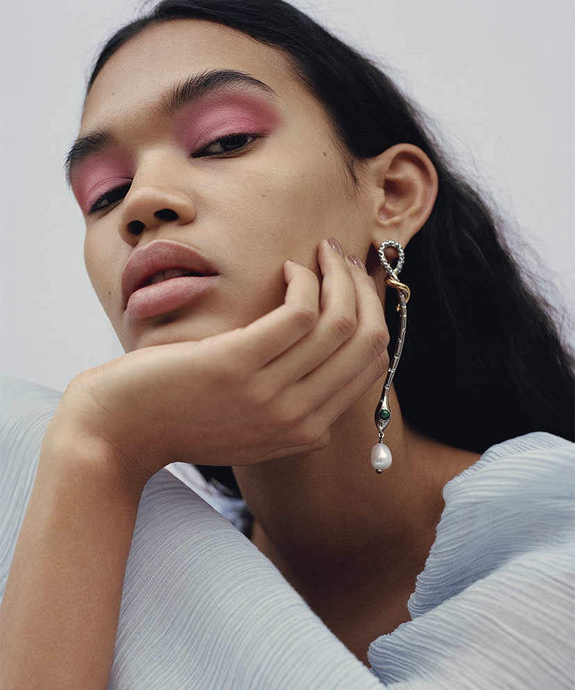 Sharif Hamza - **Eyes that Captivate**
Vogue Japan Beauty