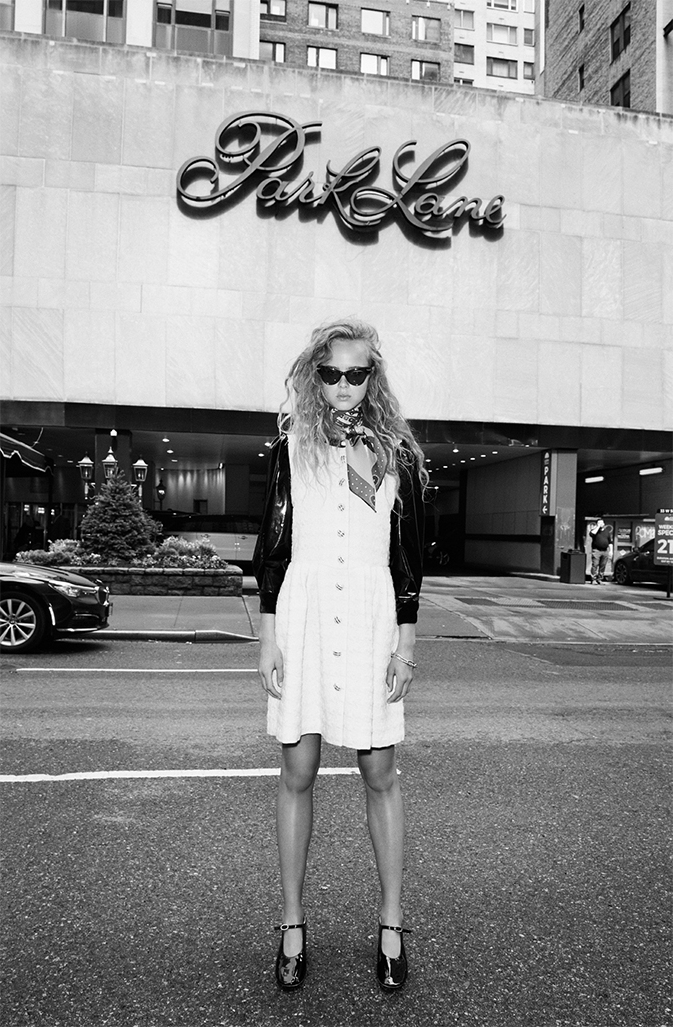 Elissa Santisi - **Check Into Fall
by Carin Backoff**
V Magazine