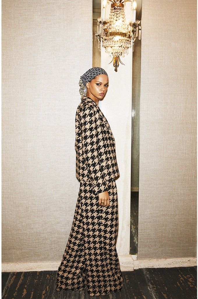 Elissa Santisi - **Check Into Fall
by Carin Backoff**
V Magazine